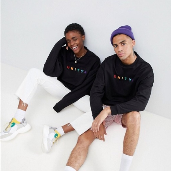 ASOS Sweaters - Unity Black Oversized Pullover Sweater size 2*S